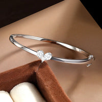 <tc>Elegantes Moissanit-Damenarmband, 925er Silber</tc>