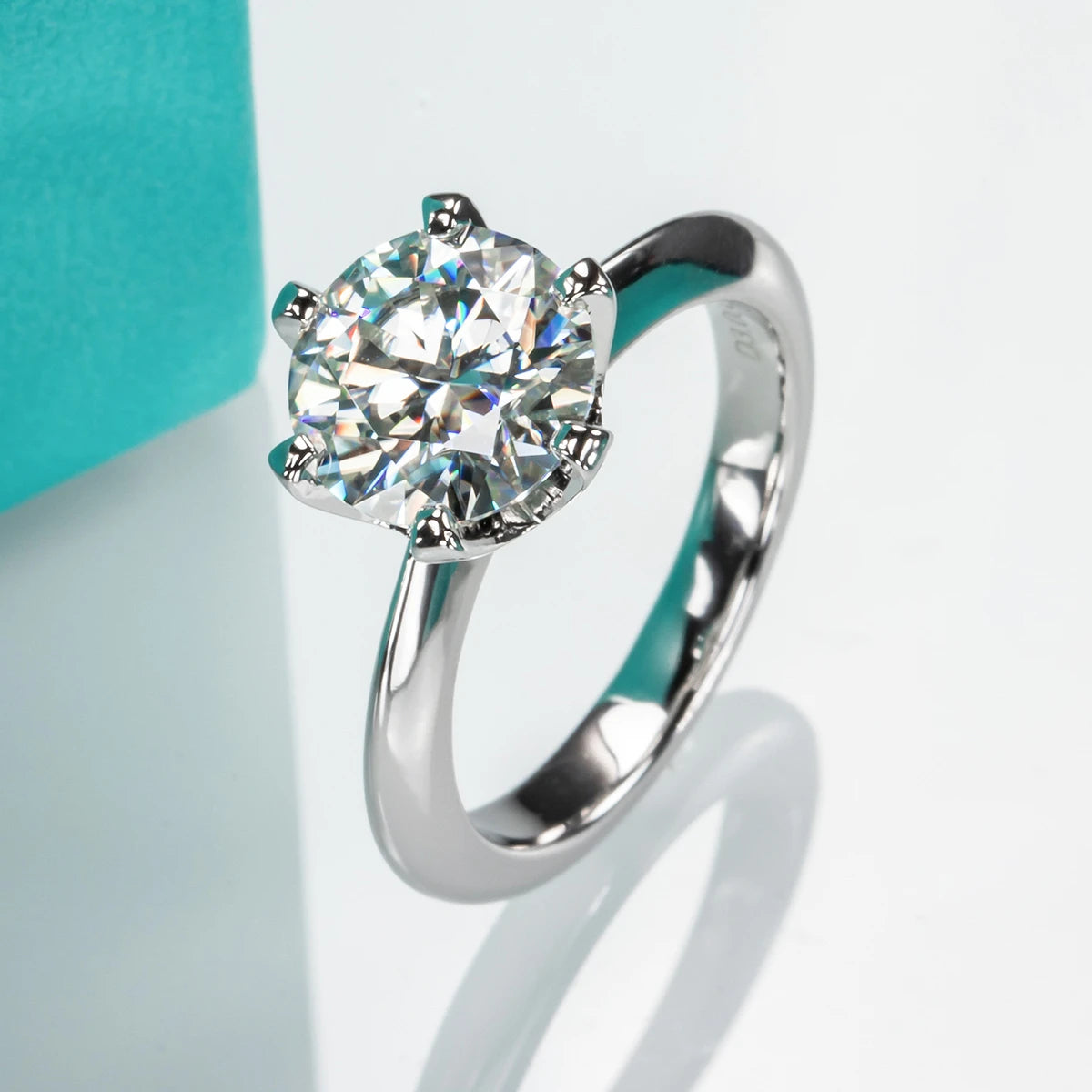 <tc>Verlobungsring – Eleganter Moissanit-Glanz</tc>