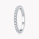 <tc>Moissanit-Eternity-Ring D 2 mm </tc>