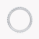 <tc>Moissanit-Eternity-Ring D 2 mm </tc>