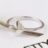 Ocean Pearl Dolphin Ring