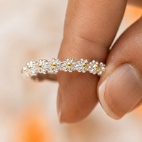 Eternal Daisy Bloom Ring