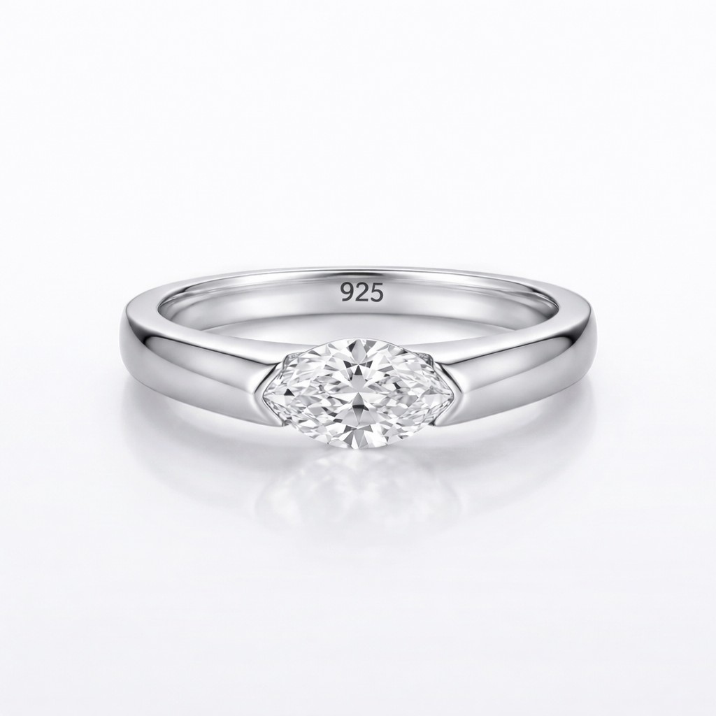 <tc>Ring Reine Marquise – Klare Linie</tc>