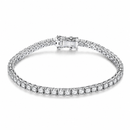 <tc>Moissanit-Tennis-Armband für Damen, aus 925er Silber</tc>