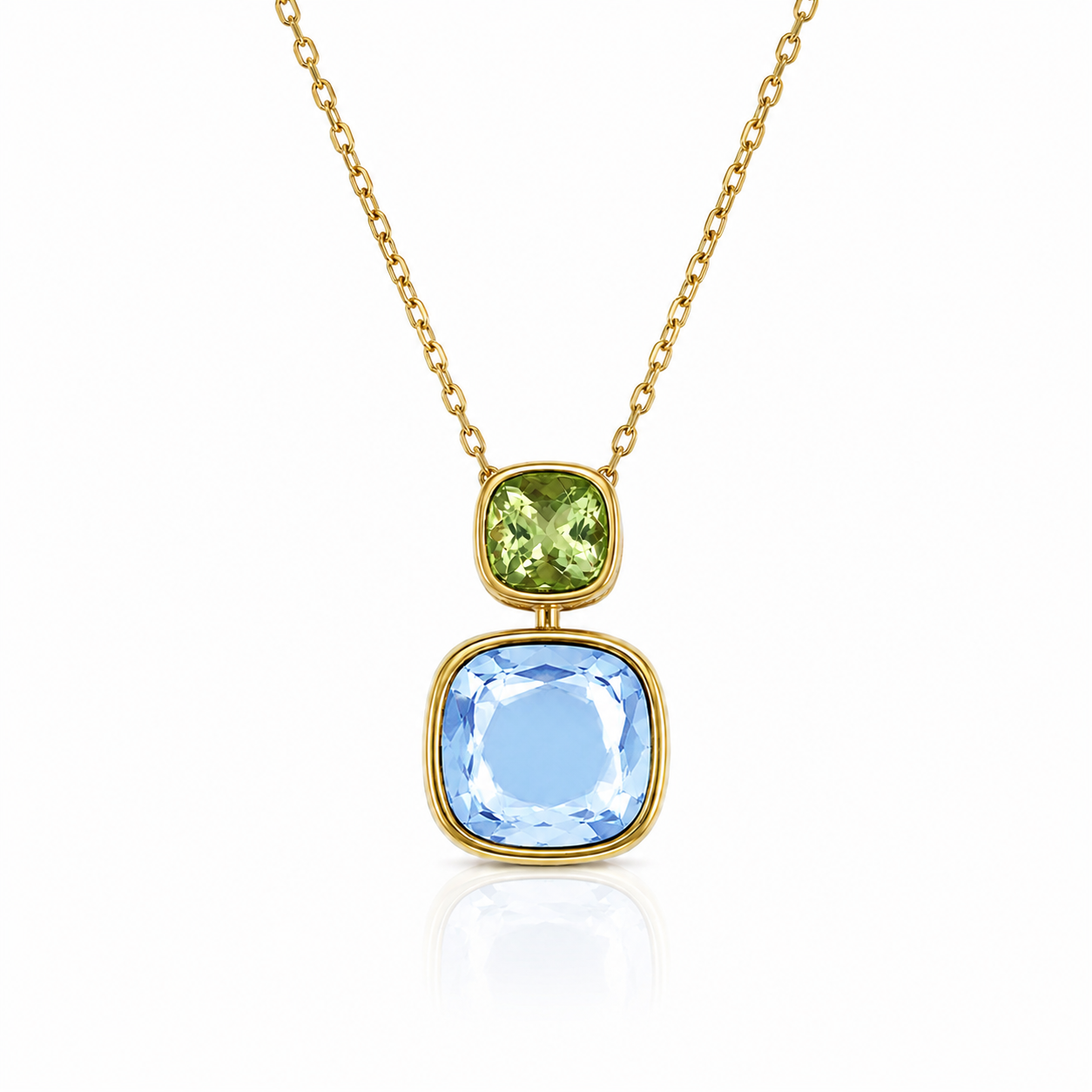 Duality Necklace — Two Sparkles, One Essence