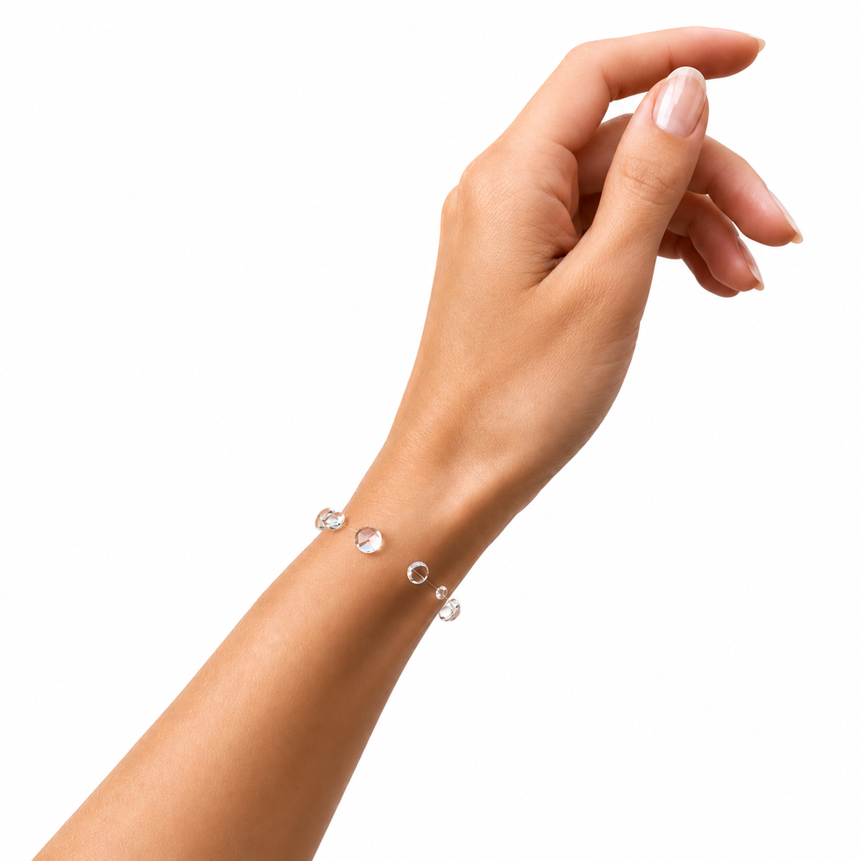 Dewdrop Necklace — Light Against the Skin