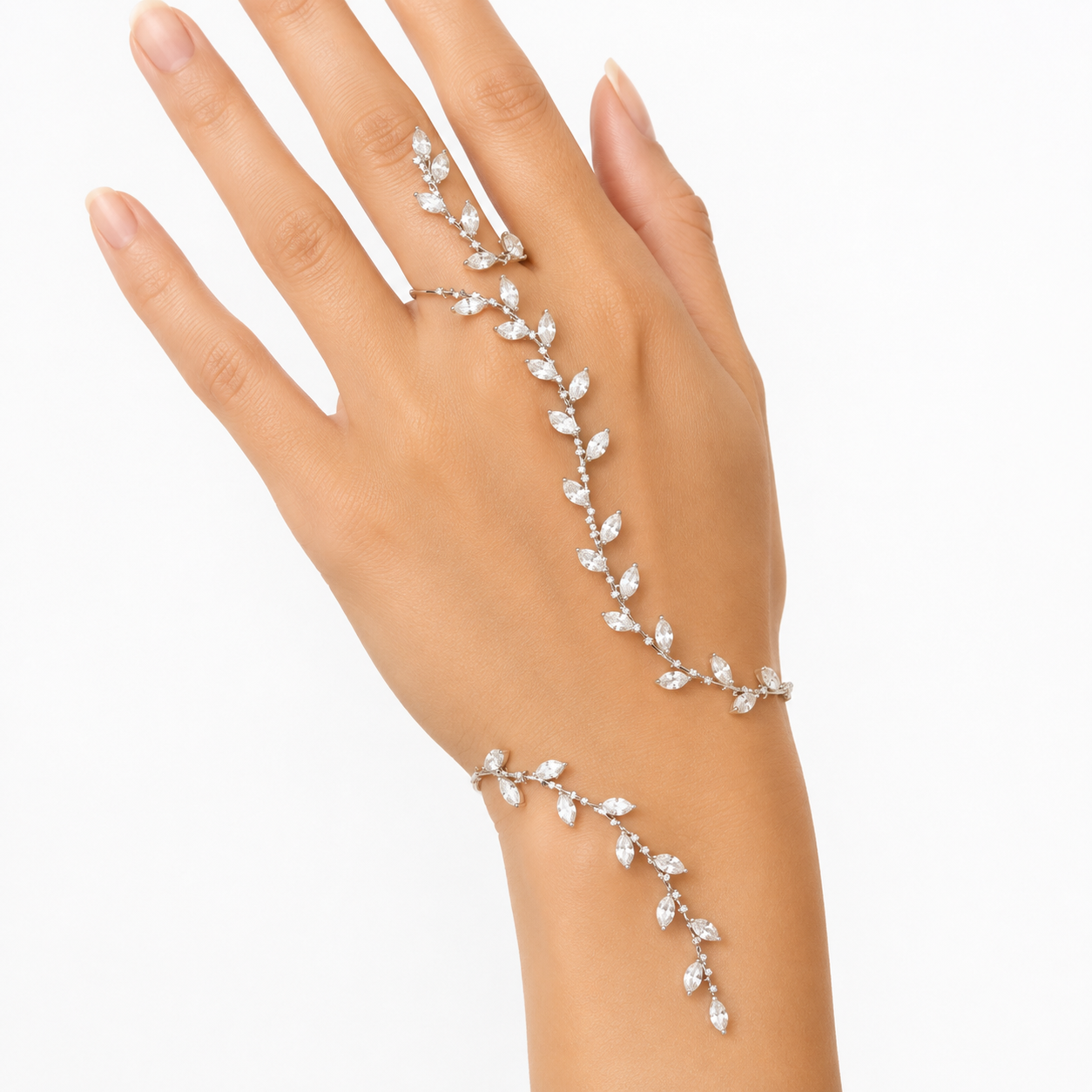 Vine Hand Chain — Where Light Blooms