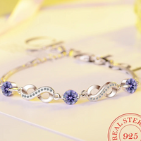 Infinite Blue Glow Bracelet