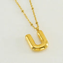 Floating Initial Necklace