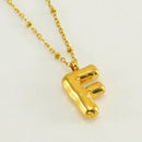 Floating Initial Necklace