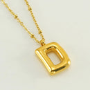 Floating Initial Necklace