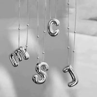 Floating Initial Necklace