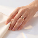 <tc>Ring Trilogie — Drei funkelnde Elemente in Bewegung</tc>