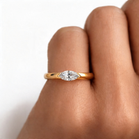 <tc>Ring Reine Marquise – Klare Linie</tc>