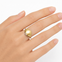 Cocoon Ring — A Light Gently Enfolded