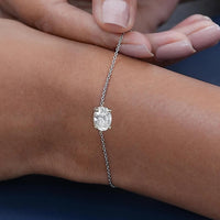 <tc>Solitaire-Moissanit-Armband</tc>
