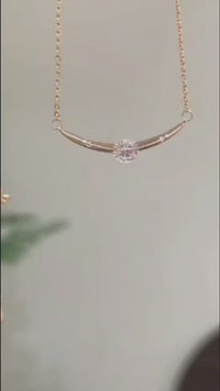 Rotating Shooting Star Necklace – A Sparkle in Motion