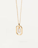 <tc>Buchstaben-Anhänger A–Z aus 925er Silber mit goldfarbener Oberfläche</tc>