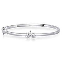 <tc>Elegantes Moissanit-Damenarmband, 925er Silber</tc>