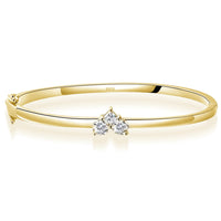 <tc>Elegantes Moissanit-Damenarmband, 925er Silber</tc>